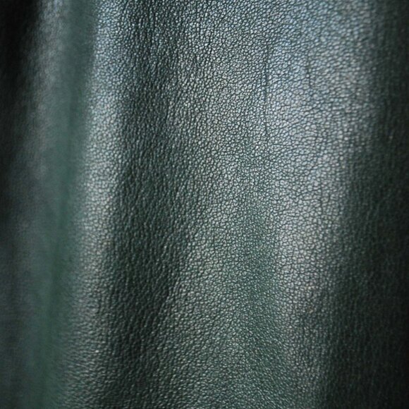 Forest Green Danier Leather Jacket - Picture 8 of 10